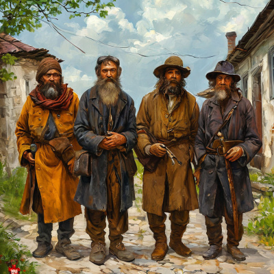 Александр Куприн – Четверо нищих