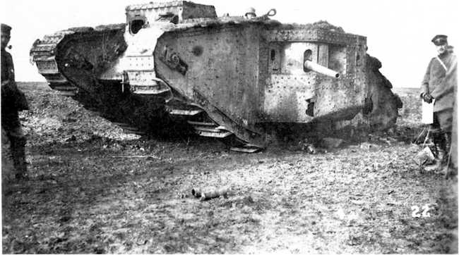 Самые первые танки "Дьявол идет!"