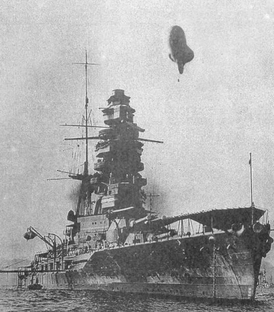Линейные корабли типа "Нагато". 1911-1945 гг.