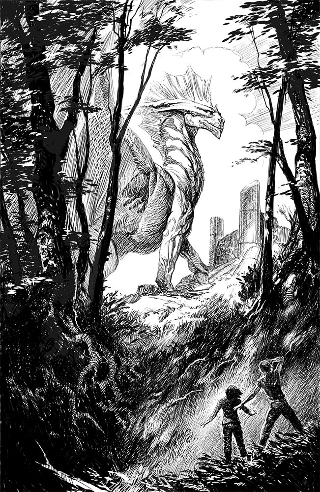 Летний дракон. Первая книга Вечнолива